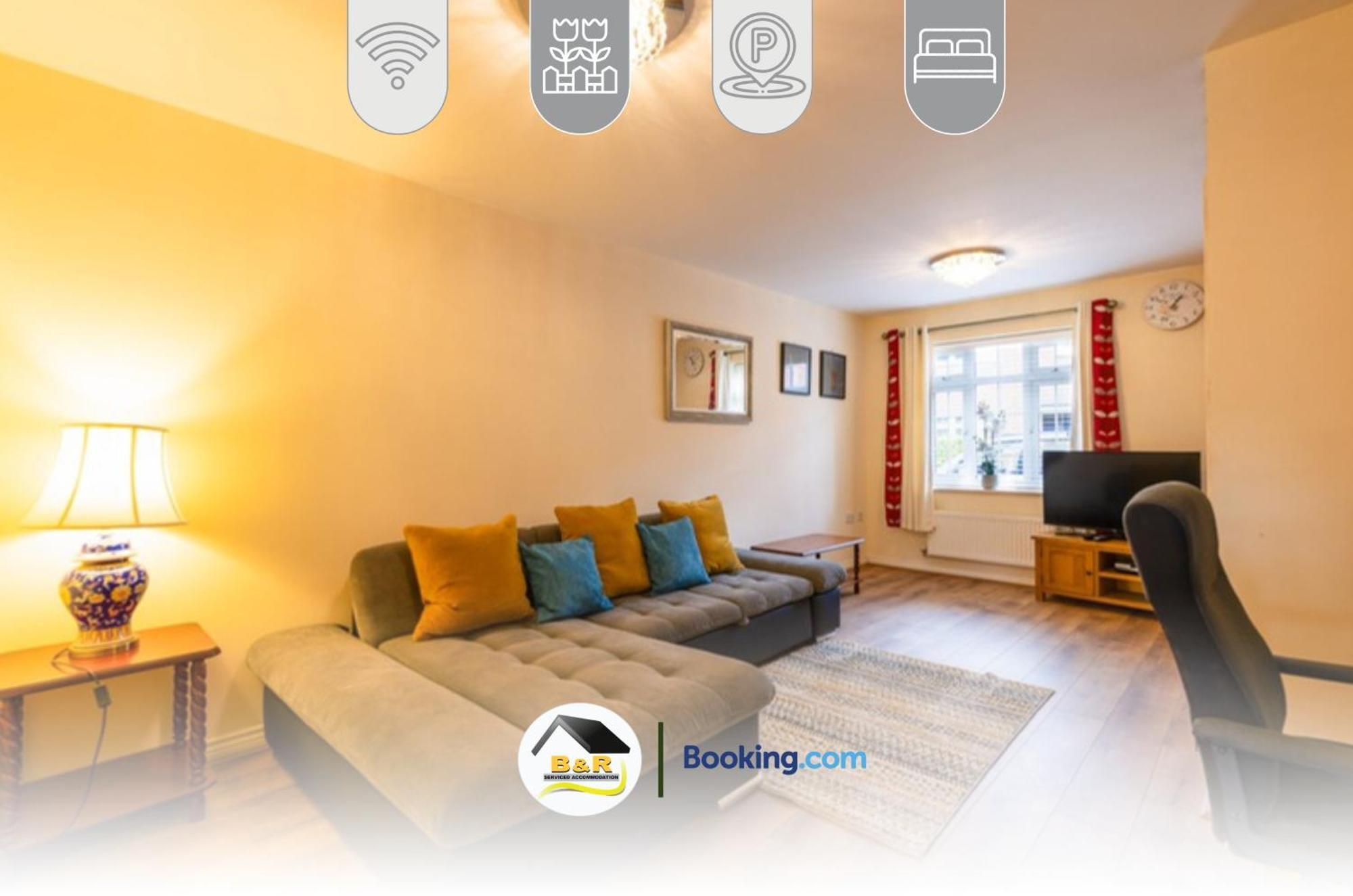 3 Bedroom House By B And R Serviced Accommodation Amesbury With Super Fast Wi-Fi 145Mbps Ngoại thất bức ảnh